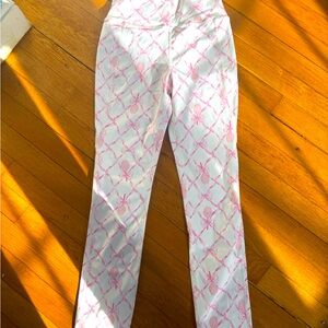 highland active love shack fancy tennis leggingss